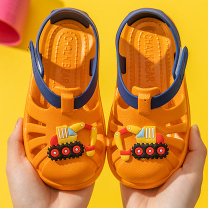 Jelly Tide: Female Baby Flexible Plastic Jelly Sandals