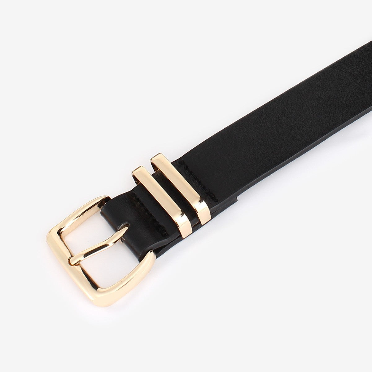 Amazon AliExpress European And American Fashionable Golden Buckle Belt Cross-border Supply Wholesale