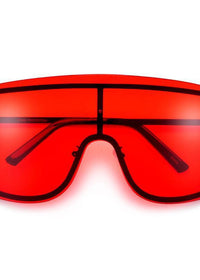 Black frame with red trim