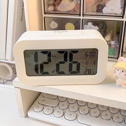 Desktop Alarm Clock Fashionable Smart Multifunctional Electronic Clock