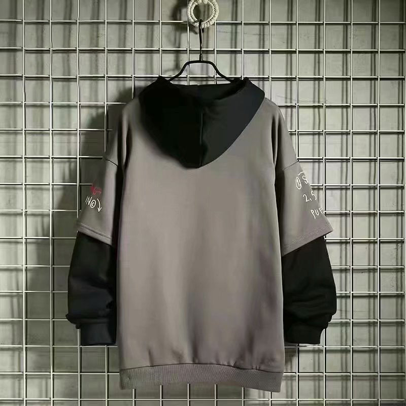 Avant-Garde Layered Fleece Trend Sweater
