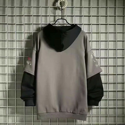 Avant-Garde Layered Fleece Trend Sweater