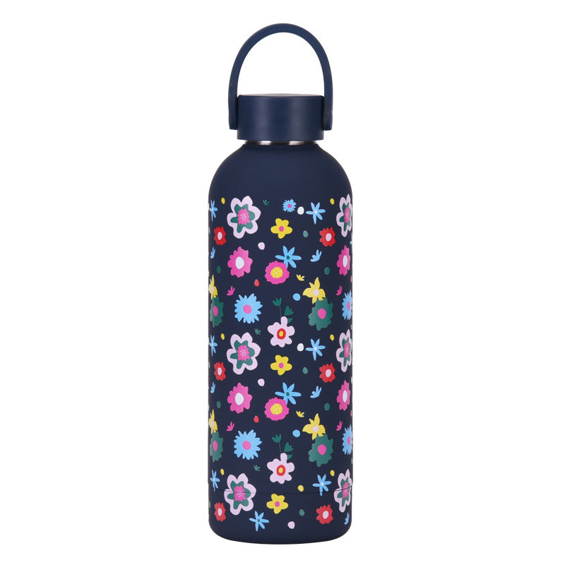 Student Insulator: Double-Layer Stainless Steel 500ml Mug