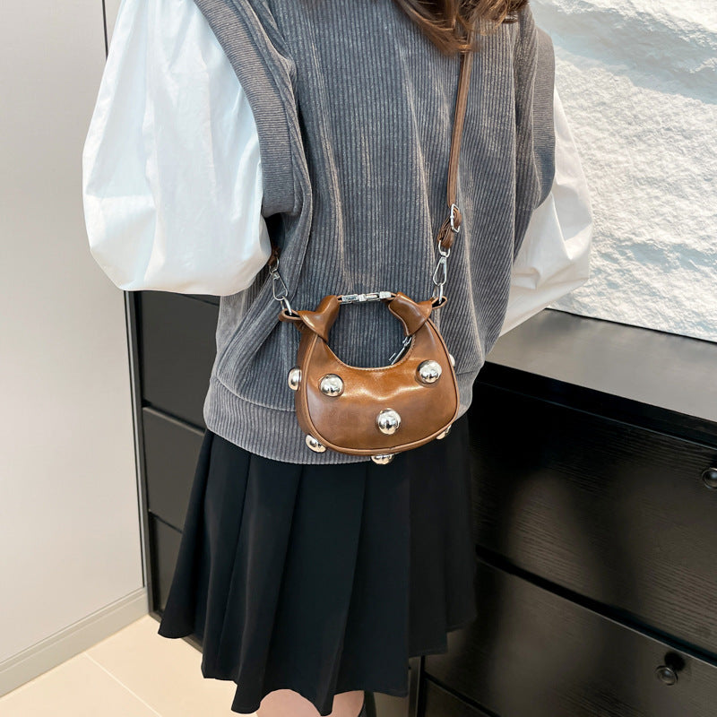 Mini Portable Dumpling Niche Casual Trend All-match Women Messenger Bag