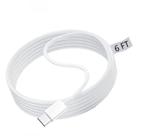 CubeCharge: 6FT Lightning Cable & Premium Travel Wall Adapter
