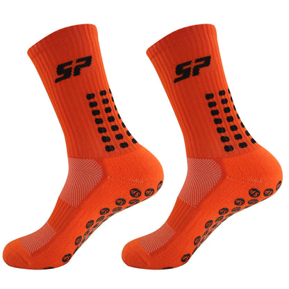 The Court Master: Non-Slip Badminton & Soccer Sports Socks