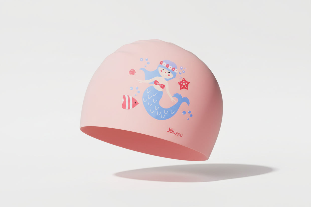 Hydro-Seal: Silicone Long-Hair Waterproof Swimming Cap