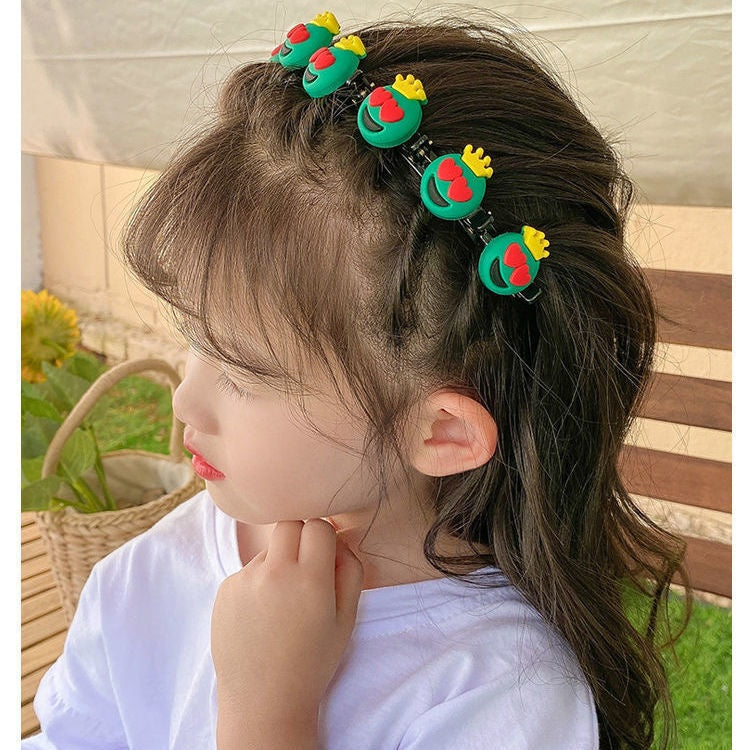 Girls' Clip Hair Accessories Crushed Hair Headband
