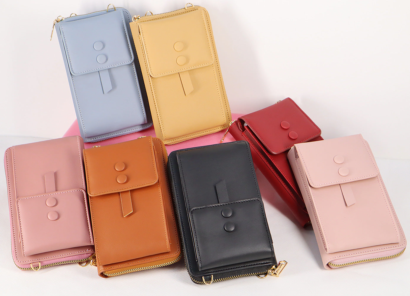 Women's Bag Shoulder Crossbody Pannier Bag Solid Color Simple Student Cross-border E-commerce Multi-purpose Package