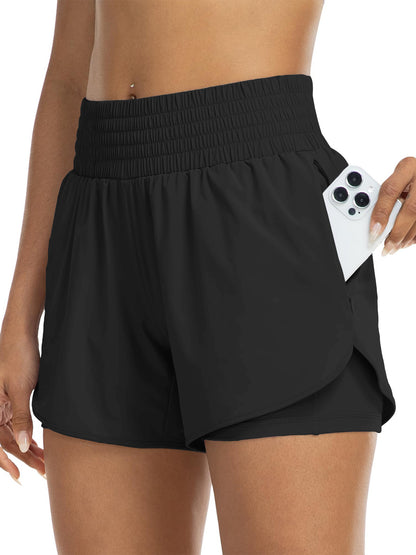 Fashion Personality Women's Quick-dry Casual Yoga Shorts