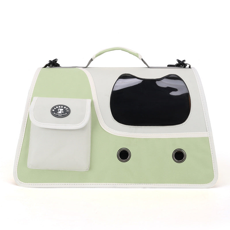 Convenient Outing Pet Backpack Spacious Breathable Crossbody