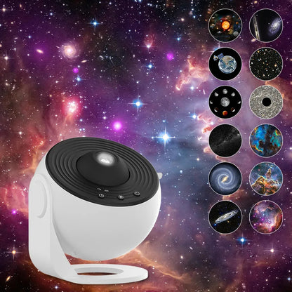 StarDome: 360° Rotating Galaxy Starry Sky Night Light Planetarium Projector