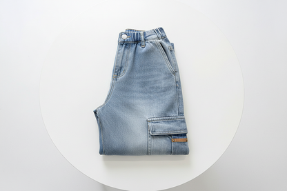 Essential Seasonal Transition Straight-Cut Jeans