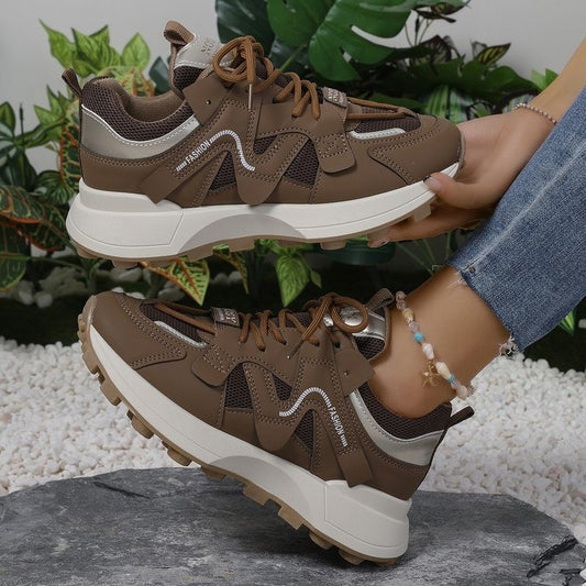 Foreign Trade Casual Sneaker Clunky Shoes Online Red Shoes