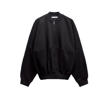 Zipper Pilot Jacket Jacket For Women