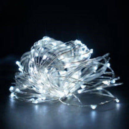 Led Copper Wire Small Color Light Atmosphere Light Strip String Light Beads Decorated Tree