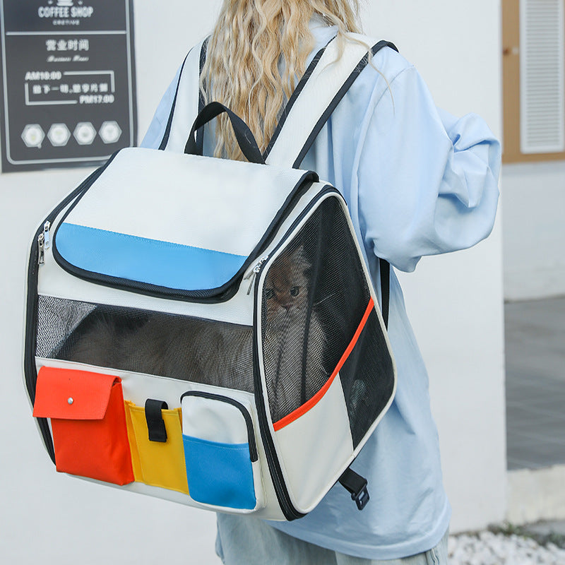 Pet Cat Outing Portable Backpack