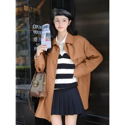 French Style High Sense British College Suit Petite Coats Tide