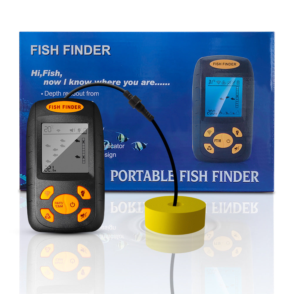 Smart Wireless Fish Finder Accurate Detection Of Fish Group Positions Various Styles