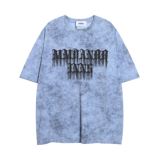 Fashion Tie-dye T-shirt Loose Top Men