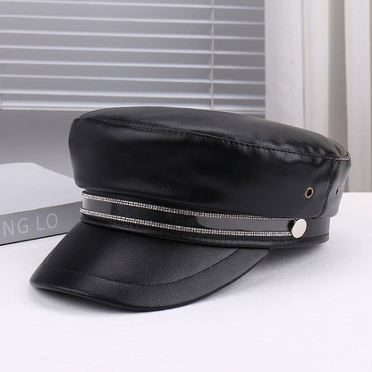 Artistic Retro Personality Light All-matching Peaked Cap