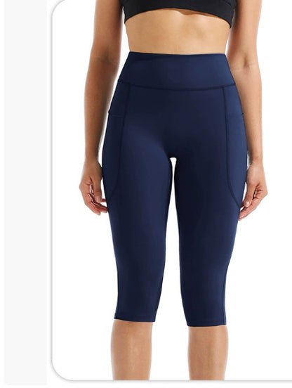 F9120 High Waist Hip Lift Fitness Pants Women's Sports Belly Contracting