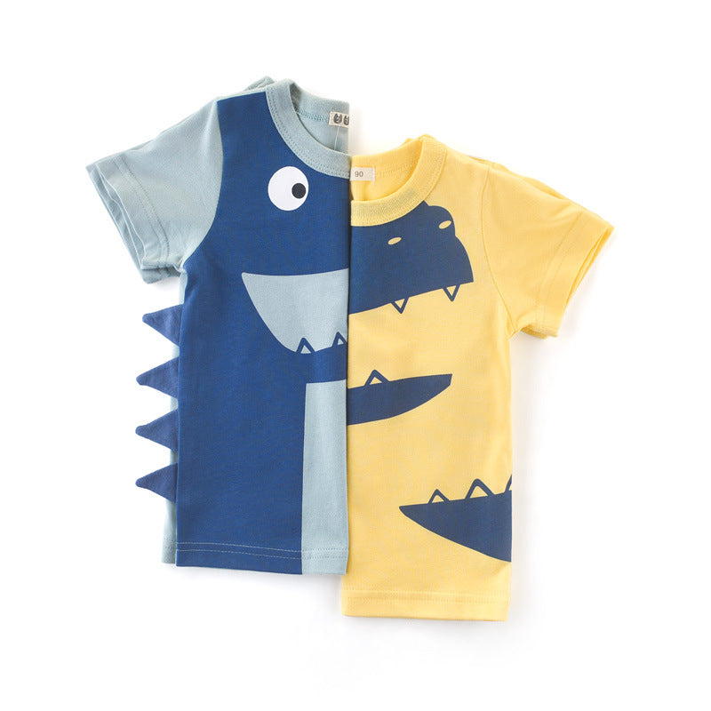 Summer Horizon Boys Designer Cotton Tee