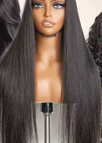 Long Black Straight Hair