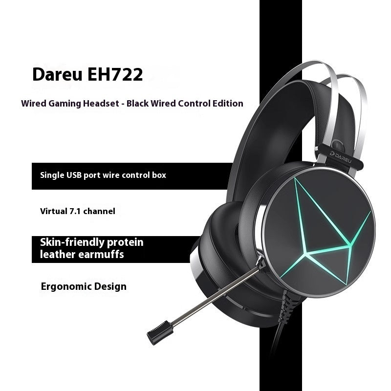 WireStrike: Gaming Esports Noise Cancelling Wired Headphones
