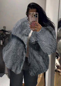 Gray with white