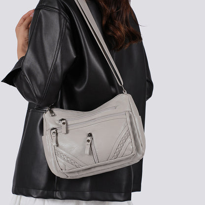 Retro Middle-aged And Elderly Mother Bag More Than Versatile Large Capacity Compartment