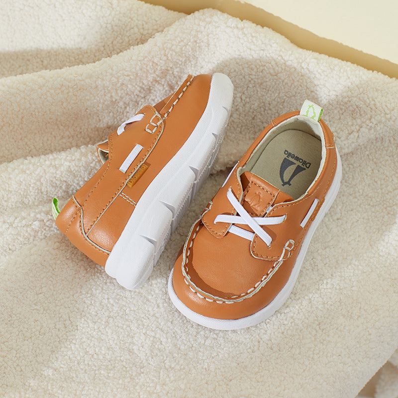 The Polished Heirloom: Classic Small Leather Signature Shoes