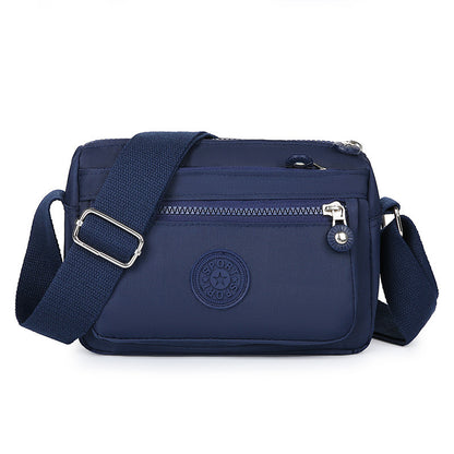 Multi-layer Casual Fashion Messenger Bag Trendy Mobile Phone Change Packet