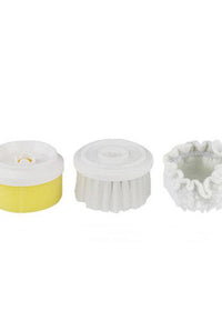 Three brush heads