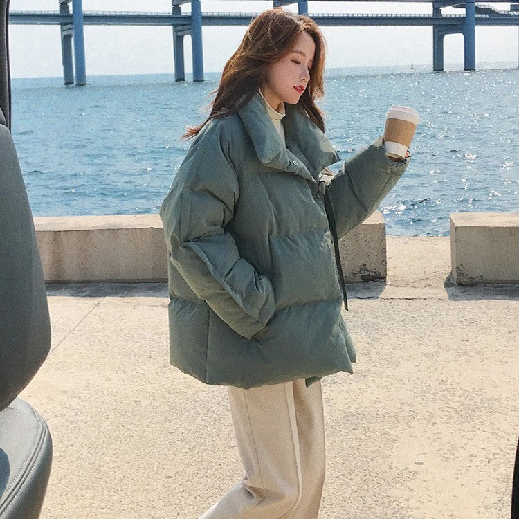 Women's Short Loose Down Cotton-padded Jacket