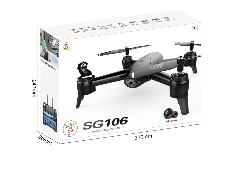 SkyDrift: Portable Aerial RC Drone for Photography & Fun