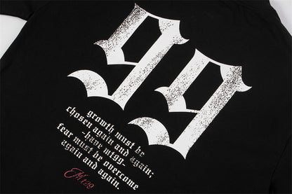 Fashion Numbers 99 Letter Printed T-shirt Men