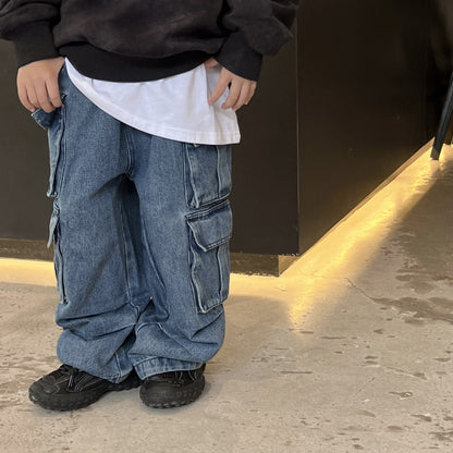 Boys Casual Pants Babies Trousers Everyday Durability