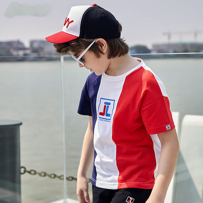 The Cotton Baseline: Pure Cotton Boys’ Short-Sleeve T-Shirt