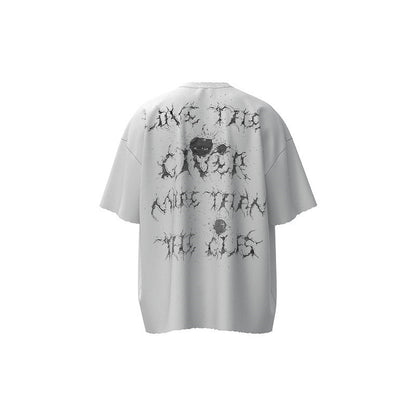 American Retro Short Sleeve T-shirt Men And Women