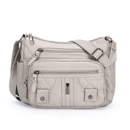 New Washed Fashion All-match Shoulder Messenger Bag