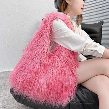 Retro Style Washed Canvas Backpack for College Students Large