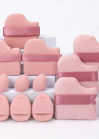 Pink beveled square