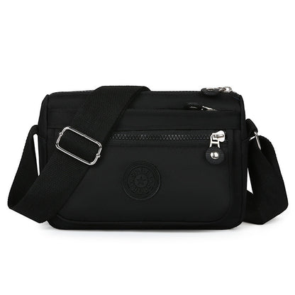 Multi-layer Casual Fashion Messenger Bag Trendy Mobile Phone Change Packet