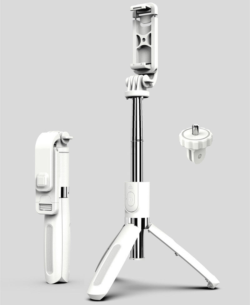 Bluetooth Selfie Stick Tripod | Universal 360° Foldable Live Streaming Bracket for Smartphones