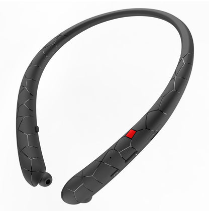 NeckBand RetractBT: Sports Retractable Handsfree Wireless Neckband Bluetooth Stereo Headphones