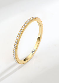 18K Gold White Diamond 1G