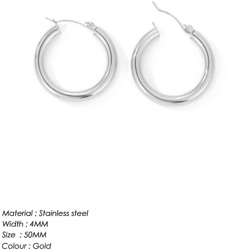 Women's Stainless Steel Fabulous Personality Earrings