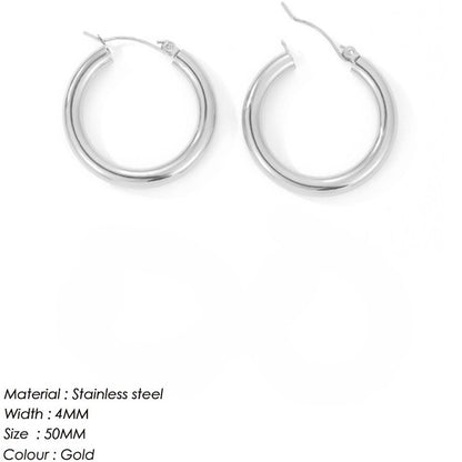 Women's Stainless Steel Fabulous Personality Earrings