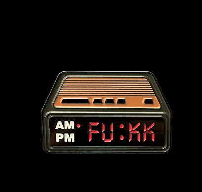 The Heritage Piece: Retro Fashion Electronic Brooch Timepiece